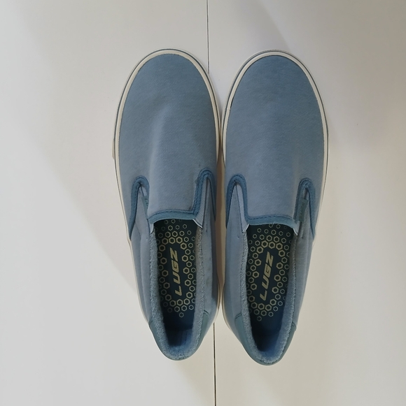 Lugz Shoes - •LUGZ• Light Blue Cushioned Slip-On Shoes